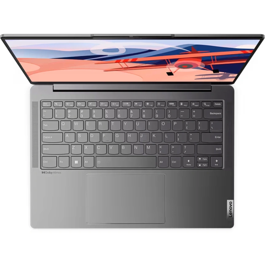 Ноутбук Lenovo Yoga Slim 6 14APU8 14 WUXGA OLED/ R5-7540U/16Gb/512Gb SSD (82X3000MRK) Storm Grey фото 5