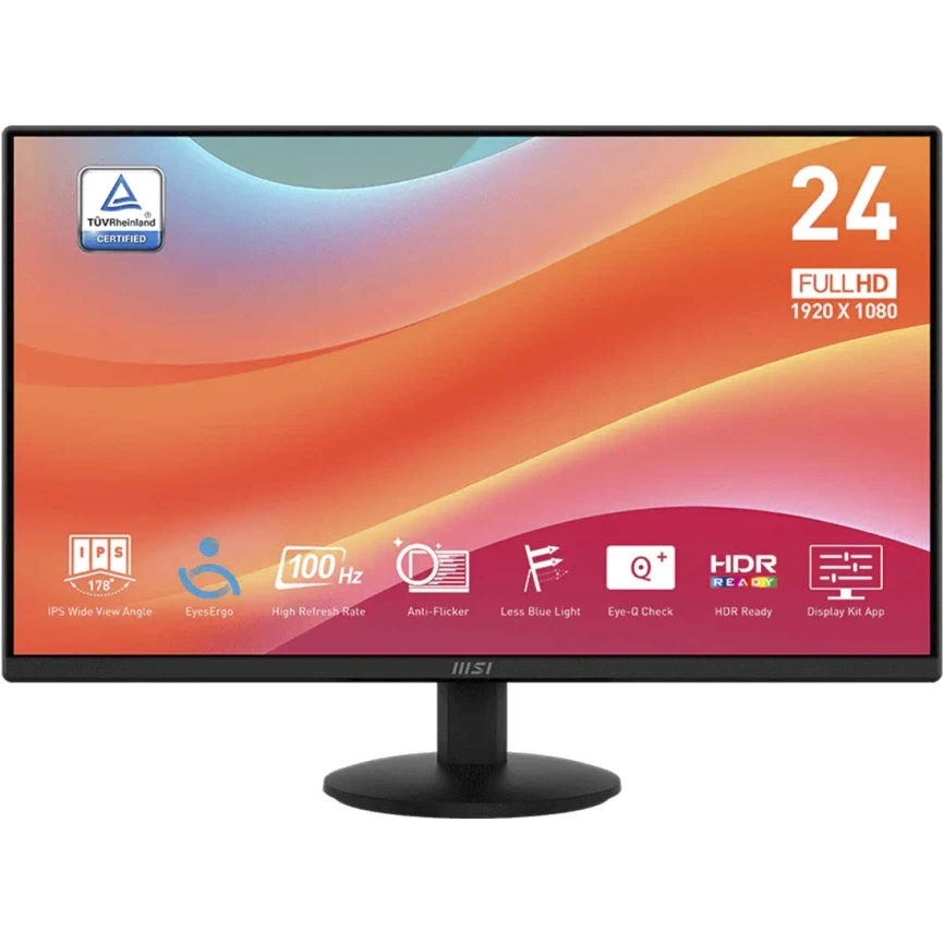 Монитор MSI 24" PRO MP242L IPS Black фото 1