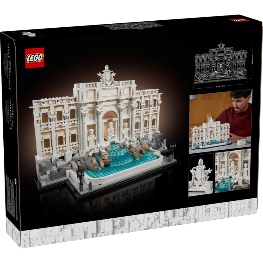 Конструктор LEGO Architecture Trevi Fountain 21062 фото 7