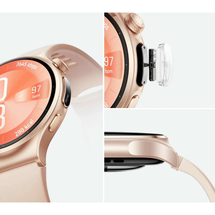 Смарт-часы Huawei Watch 6 42mm Gold (55020KDB) фото 7