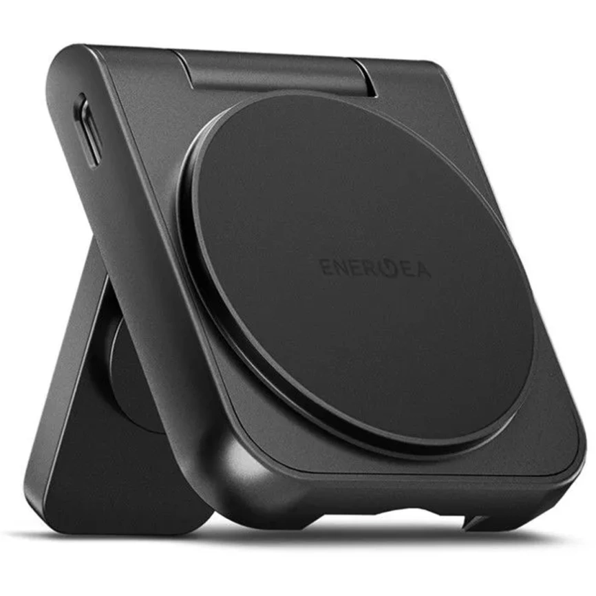 Беспроводное зарядное устройство EnergEA MagDuo Qi2 (2 в 1) Gunmetal (MAG-DUO-GUN) фото 1