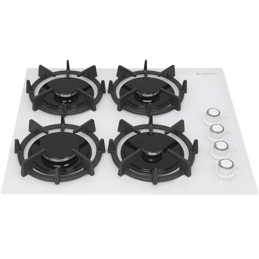 Газовая варочная панель Gefest СГ СВН 2230 К11 White фото 2