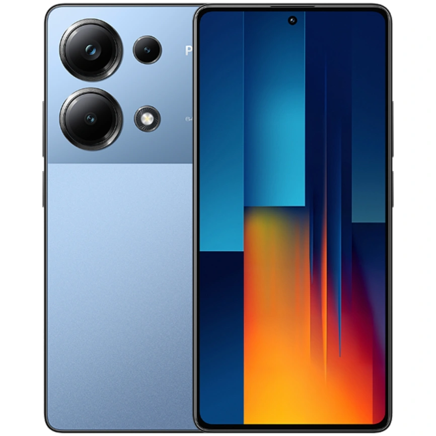 Смартфон Xiaomi Poco M6 Pro 12/512Gb Blue Global Version фото 1