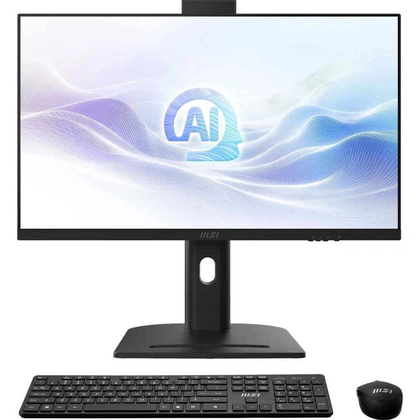 Моноблок MSI Modern AM273QP AI 1UM-088XRU 27 IPS/ i7-155H Ultra/32GB/1TB SSD (9S6-AF0111-088) Black фото 1