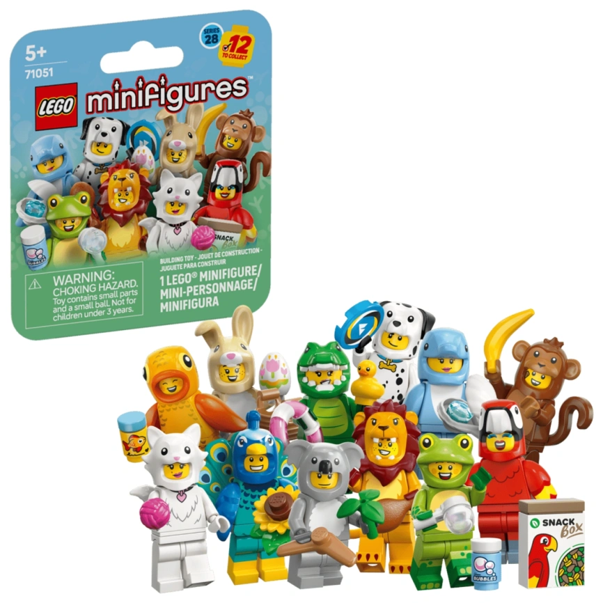 Конструктор LEGO Minifigures Animal Series 28 (36 bags) 71051 фото 1