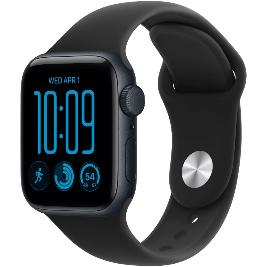 Смарт-часы Apple Watch SE (2026) 40mm Midnight Aluminum Black Sport Band M/L фото 1