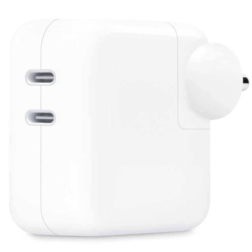Сетевое зарядное устройство Apple 35W Dual USB-C MW2K3ZM/A White фото 1