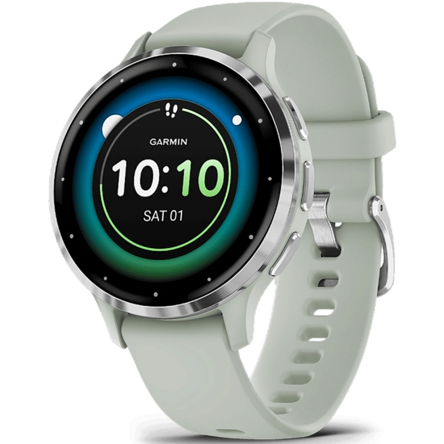 Умные часы Garmin Venu 3s (010-02785-01) 41mm Silver фото 1