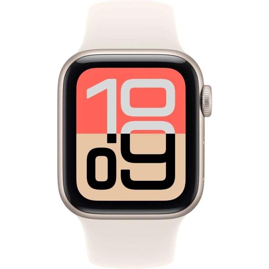 Смарт-часы Apple Watch SE (2025) 40mm Starlight Aluminum Starlight Sport Band M/L фото 3