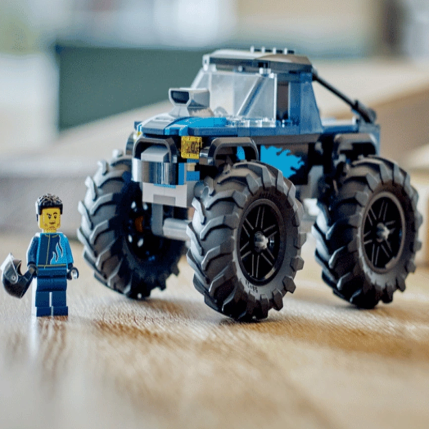 Конструктор LEGO City Blue Monster Truck 60402 фото 4