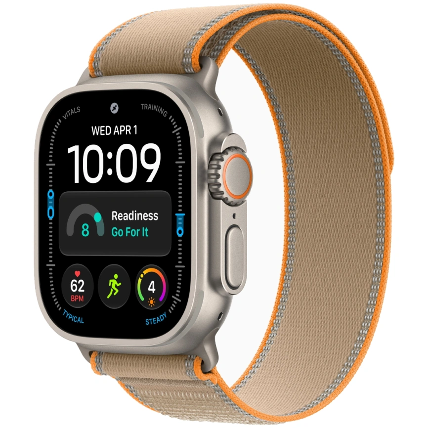 Смарт-часы Apple Watch Ultra 4 (2026) 49mm Natural Titanium Case with Sand Trail Loop M/L фото 1