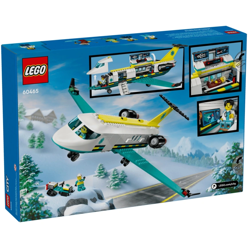 Конструктор LEGO City Emergency Air Ambulance фото 7