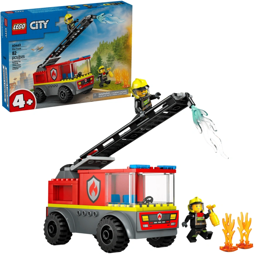 Конструктор LEGO City Fire Ladder Truck 60463 фото 1