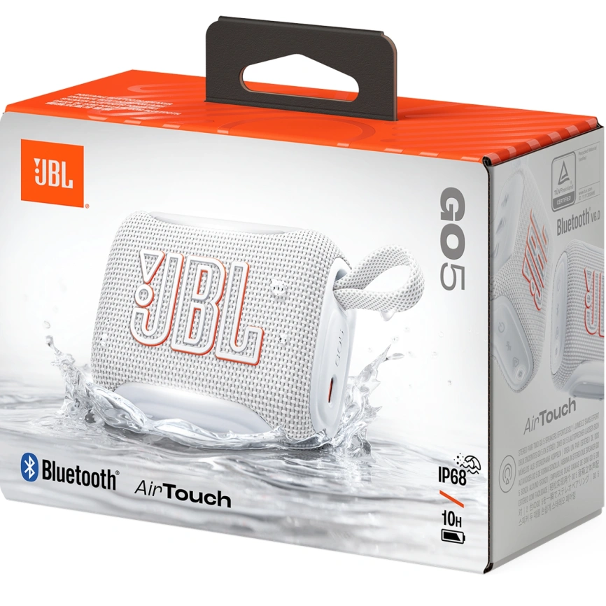 Портативная колонка JBL GO 5 White фото 8