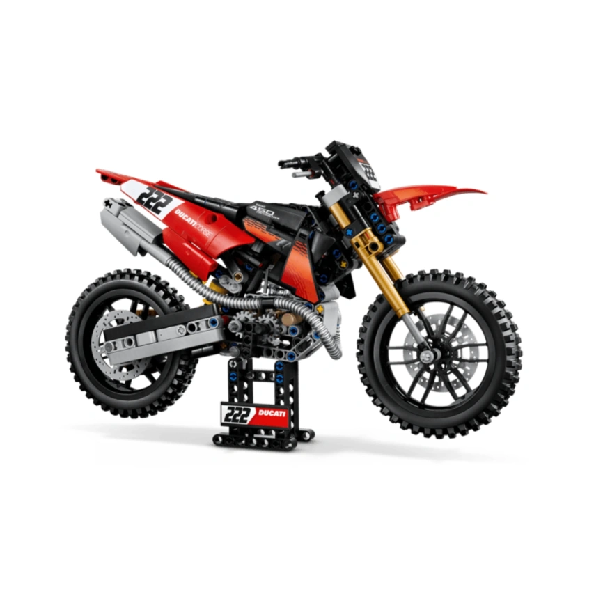 Конструктор LEGO Technic Ducati Desmo450 MX Factory Motorcycle 42238 фото 2