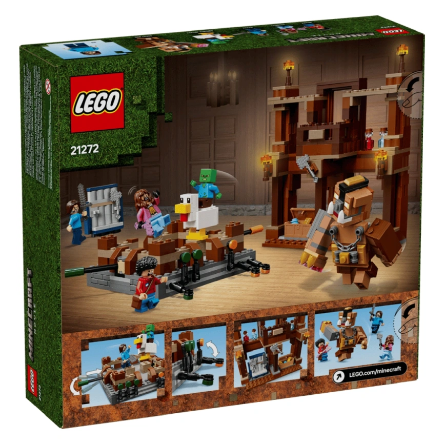 Конструктор LEGO Minecraft Woodland Mansion Fighting Ring 21272 фото 5