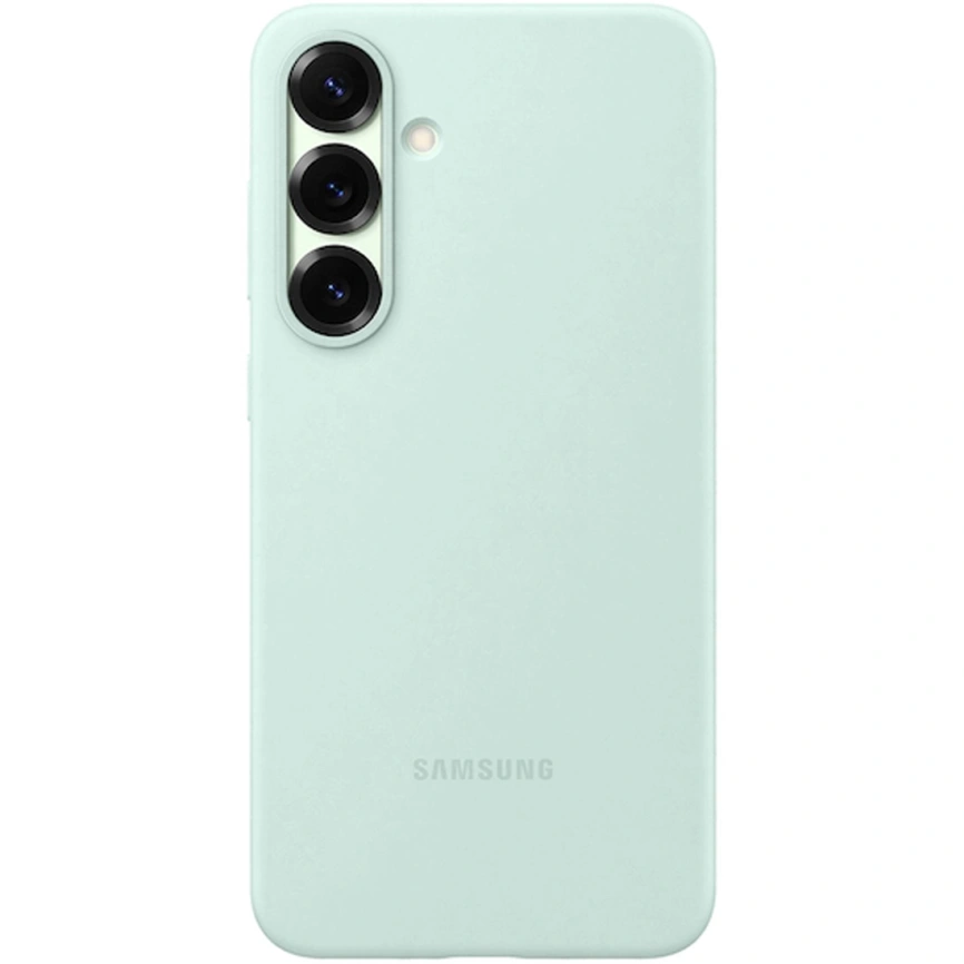 Чехол Samsung Silicone Case для Samsung Galaxy S25 Plus Mint Green фото 5