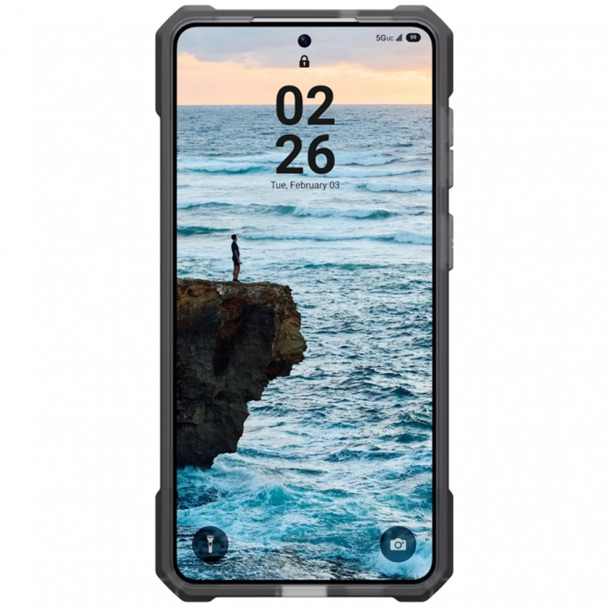 Чехол UAG Essential Armor Case with MagSafe для Samsung Galaxy S26 Plus Ash (214533113131) фото 2