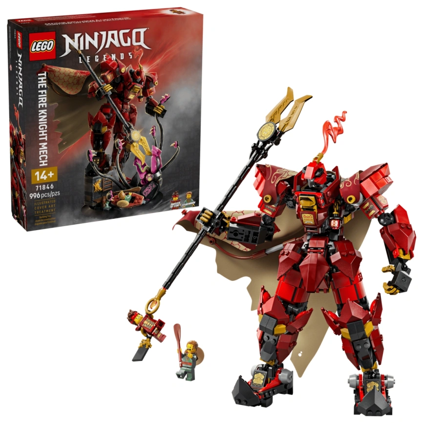 Конструктор LEGO NINJAGO The Fire Knight Mech 71846 фото 1