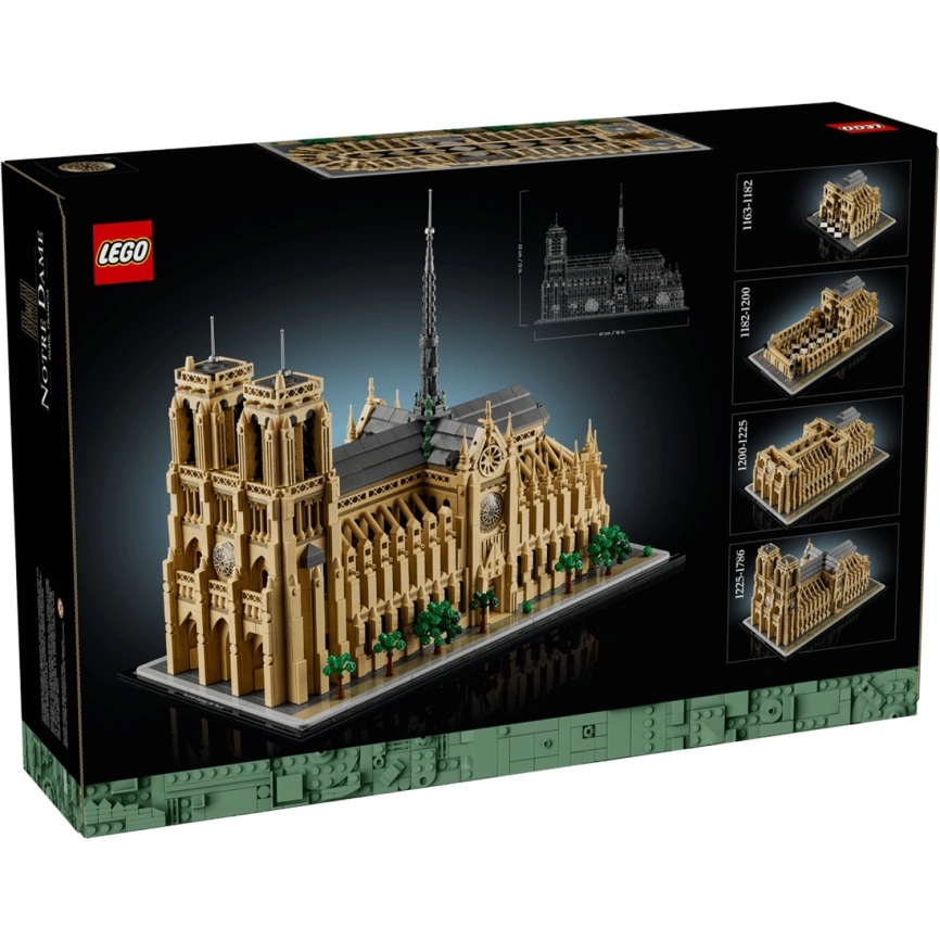 Конструктор LEGO Architecture Notre-Dame de Paris 21061 фото 13