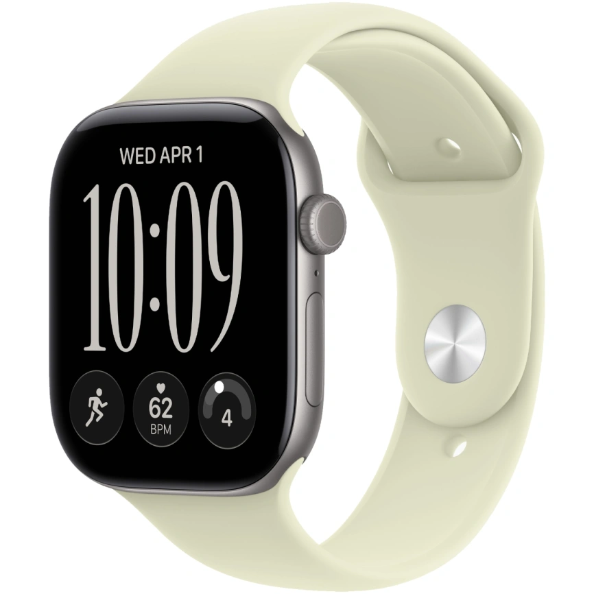 Смарт-часы Apple Watch Series 12 42mm Space Gray Aluminum Case with Pale Succulent Sport Band S/M фото 1