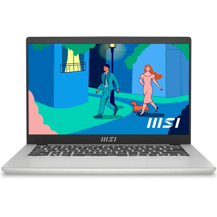 Ноутбук MSI Modern 14 C12MO-689RU 14 FHD IPS/ i5-1235U/16GB/512GB SSD (9S7-14J111-689) Silver фото 3