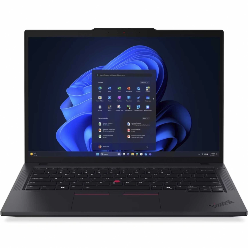 Ноутбук Lenovo ThinkPad T14 G6 14 IPS/i7-255U Ultra/16GB/512GB SSD (21QDS2D900) Black фото 4