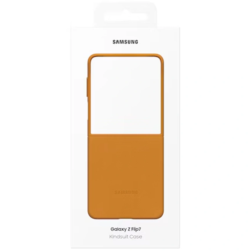 Чехол Samsung Kindsuit Case для Galaxy Z Flip7 Brown фото 6