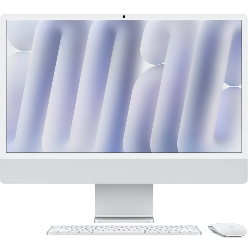 Моноблок Apple iMac (2024) 24 Retina 4.5K M4 10C CPU, 10C GPU/32GB/2Tb (Z1EJ000MF) Silver фото 1