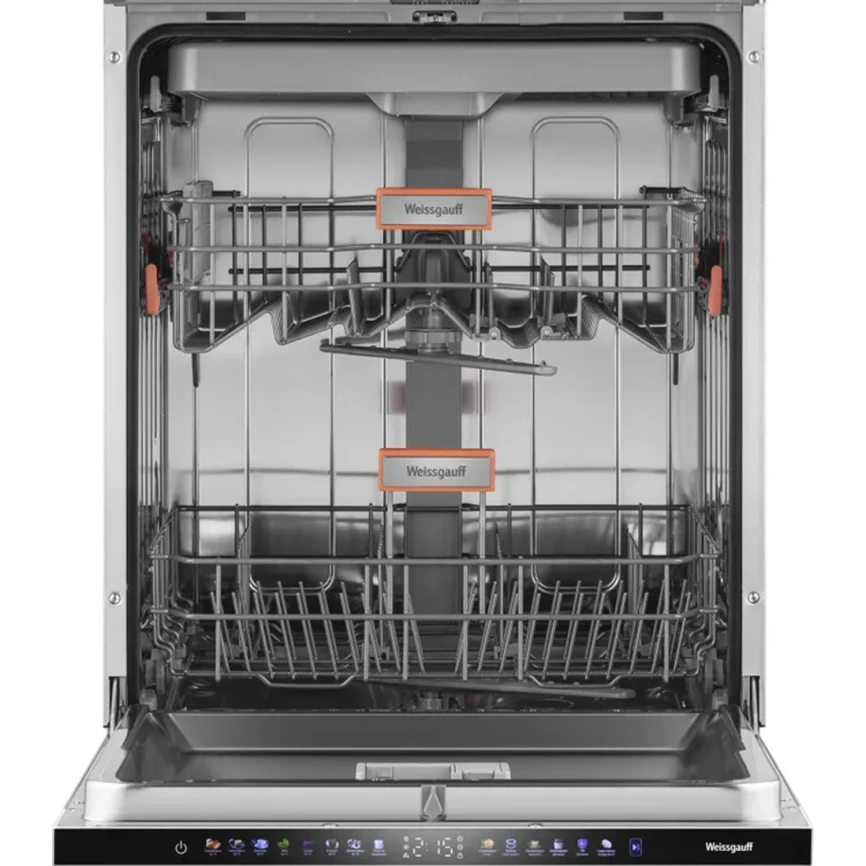 Посудомоечная машина Weissgauff BDW 6138 Touch Inverter Autoopen Timer Floor Stainless Steel фото 2