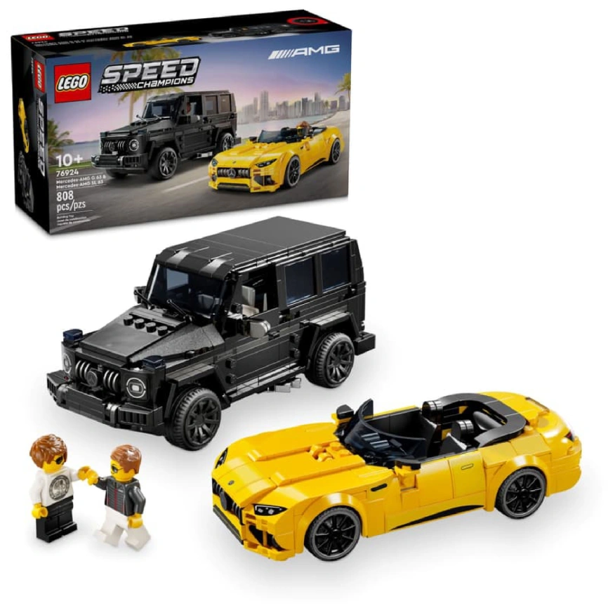 Конструктор LEGO Speed Champions Mercedes-AMG G 63 & Mercedes-AMG SL 63 76924 фото 1