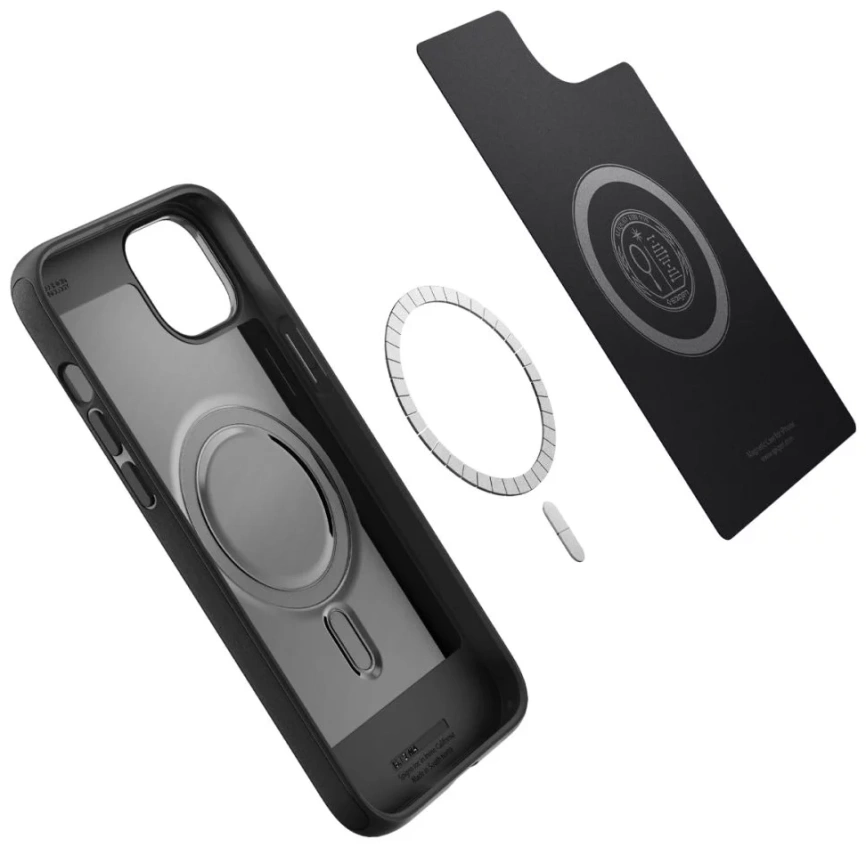 Чехол Spigen Mag Armor для iPhone 14 (ACS05065) Matte Black фото 10