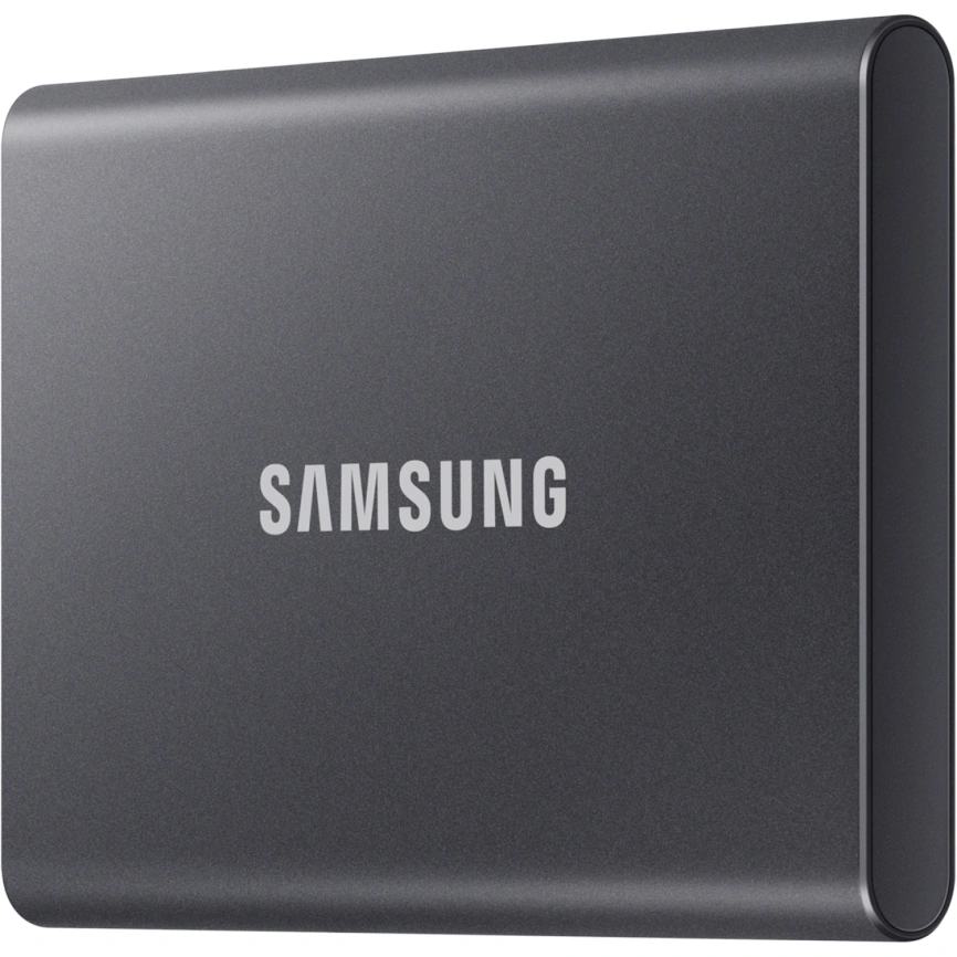 Внешний SSD накопитель Samsung T7 USB 3.2 Type-C 1TB Gray (MU-PC1T0T/WW) фото 2