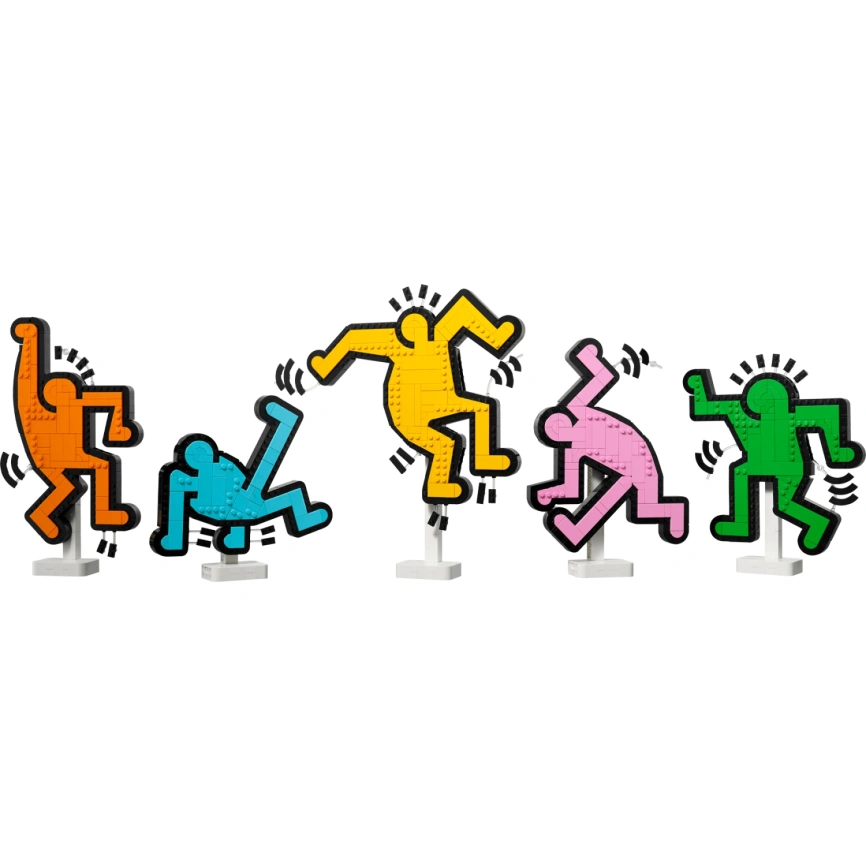 Конструктор LEGO Art Keith Haring — Dancing Figures 31216 фото 2