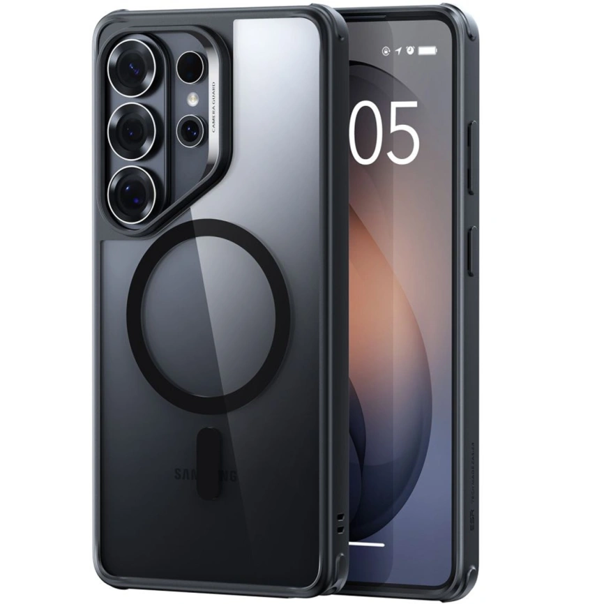 Чехол ESR Classic Hybrid with MagSafe для Samsung Galaxy S26 Ultra Clear Black (4894240295892) фото 1