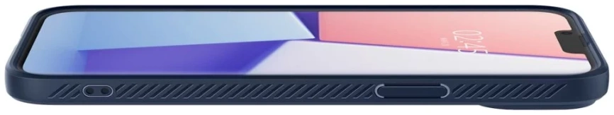 Чехол Spigen Liquid Air для iPhone 14 (ACS05038) Navy Blue фото 6