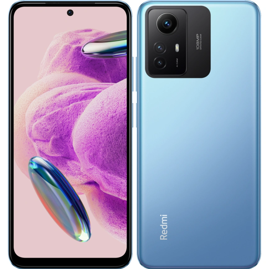 Смартфон Xiaomi Redmi Note 12S 6/128Gb (NFC) Ice Blue Global Version фото 6