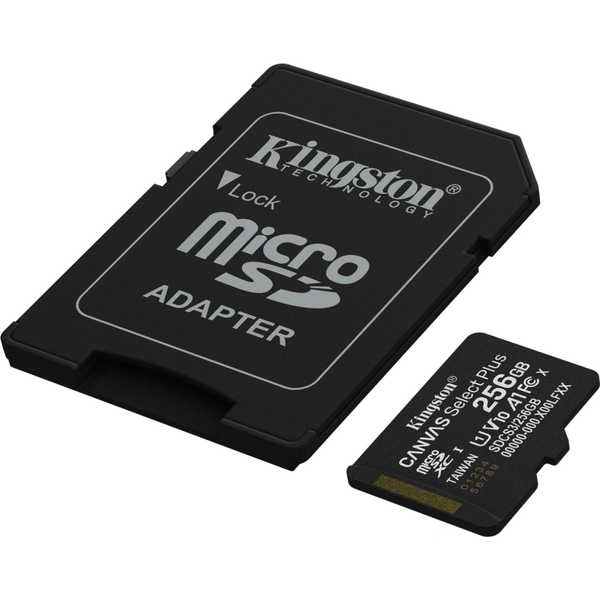 Карта памяти Kingston Canvas Select Plus 256GB MicroSD (SDCS3/256GB) фото 2