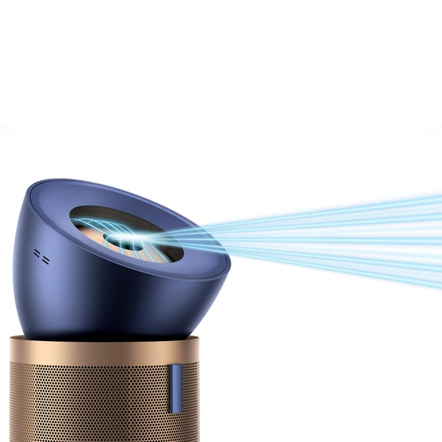Очиститель воздуха Dyson Purifier Big+Quiet Formaldehyde BP04 Prussian Blue/Gold фото 9