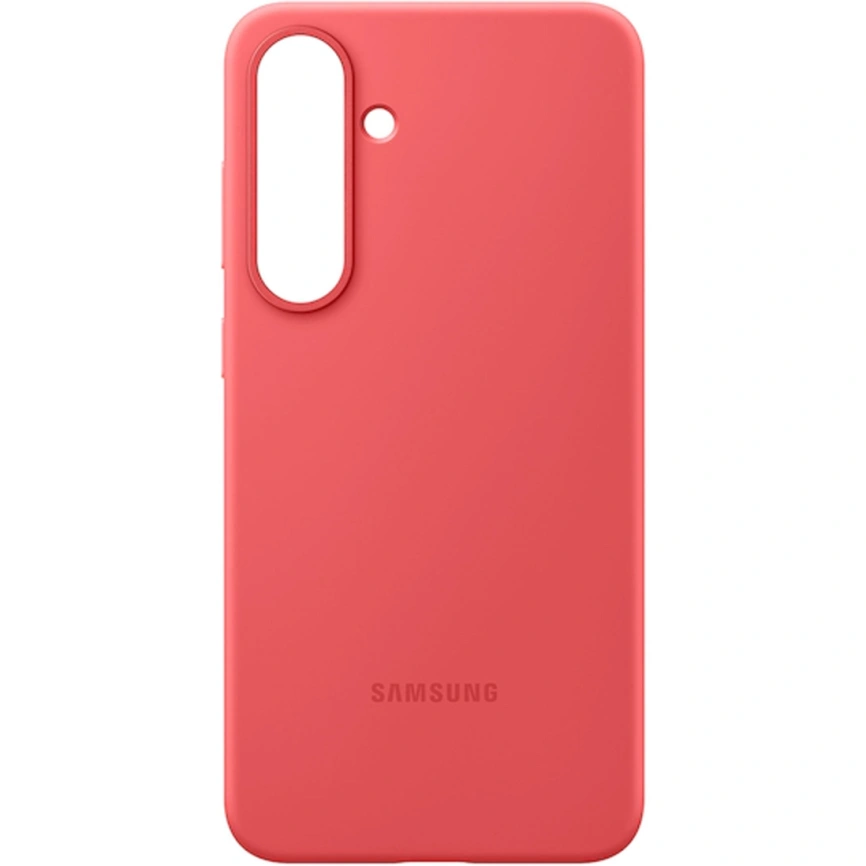 Чехол Samsung Silicone Case для Samsung Galaxy S25 Plus Red фото 1