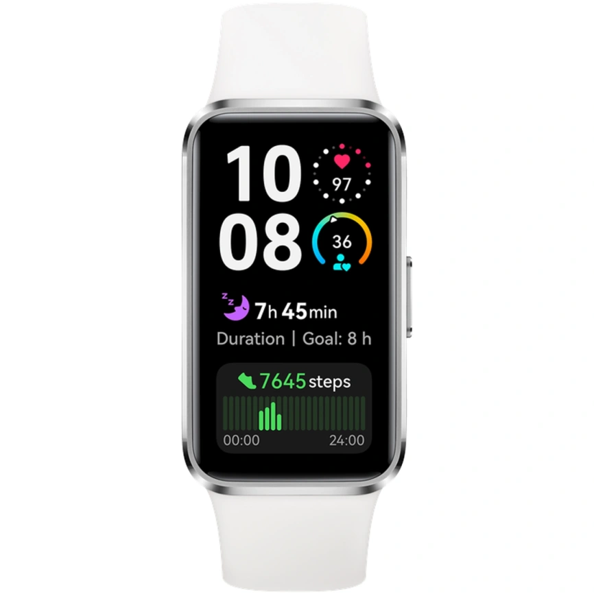 Фитнес-браслет Huawei Band 10 Aluminum Alloy White (55020ELD) фото 2