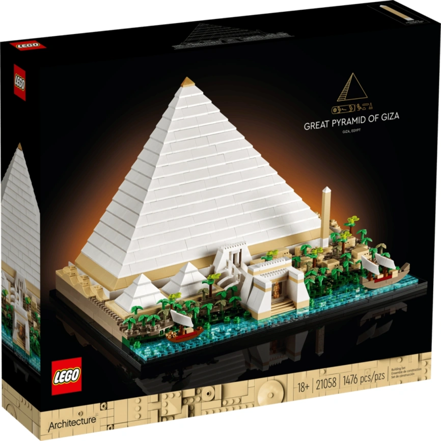 Конструктор LEGO Architecture Great Puramid of Giza 21058 фото 2