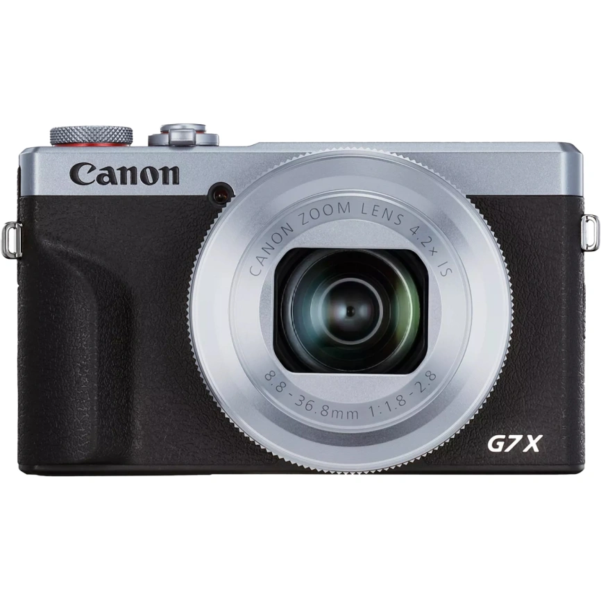 Компактный фотоаппарат Canon PowerShot G7X Mark III Silver фото 2