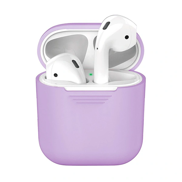 Силиконовый чехол Deppa для AirPods 2 (47007) Purple фото 1