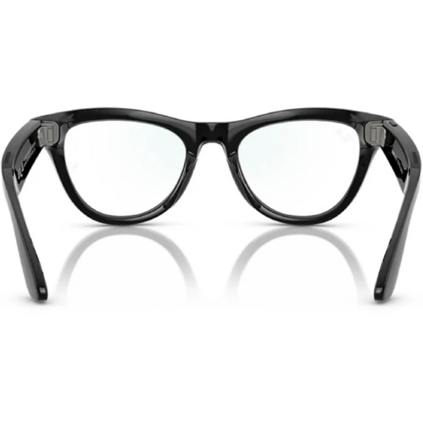 Умные очки Ray-Ban Skyler Shiny Black (RW4010) M Clear фото 3