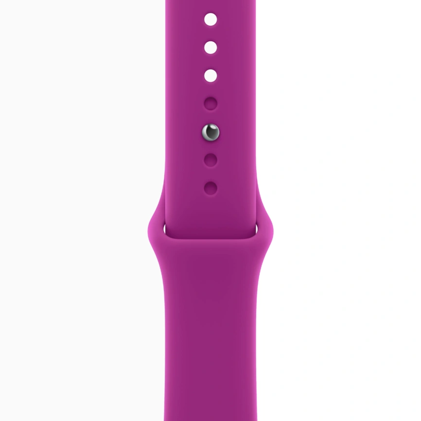 Смарт-часы Apple Watch Series 12 42mm Space Gray Aluminum Case with Magenta Sport Band M/L фото 2