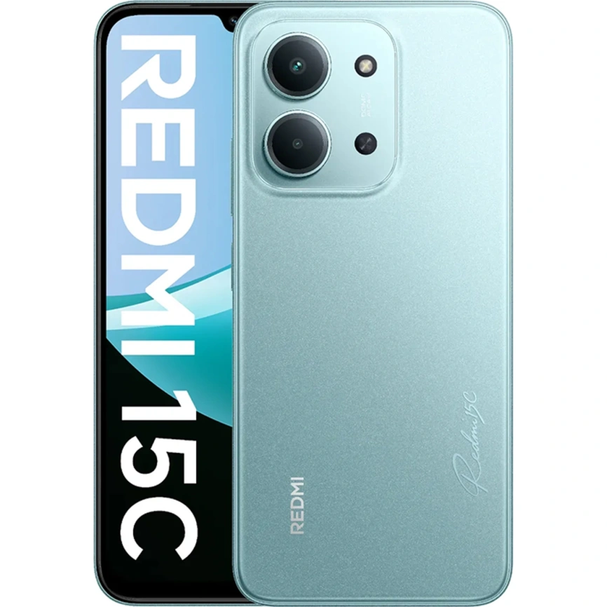 Смартфон Xiaomi Redmi 15C 4/128Gb (NFC) Green EAC фото 7
