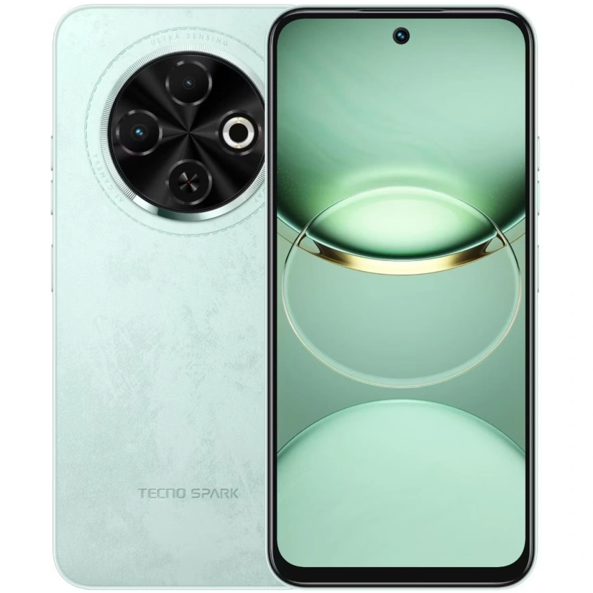 Смартфон Tecno Spark 30С 6/128Gb Magic Skin Green фото 1