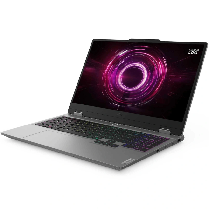 Ноутбук Lenovo LOQ 15AHP10 15.6 IPS/ R7-250/16GB/512GB SSD (83JG007PUS) Luna Grey фото 2