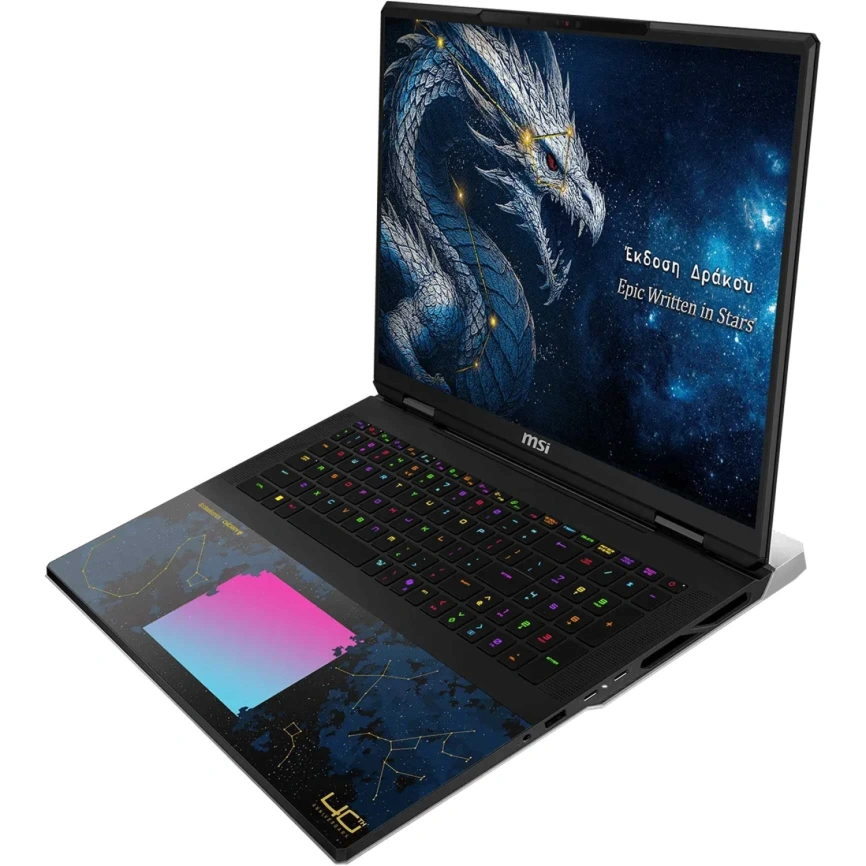 Ноутбук MSI Titan Dragon Edition 18 HX A2WJ-1251RU 18 IPS/i9-290HX Plus/96GB/4TB SSD (9S7-1824D6-1251) Black фото 2